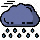 Regen Wetter Sturm Symbol