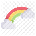 Regenbogen Prognose Bunt Symbol