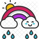 M Regenbogen Symbol