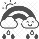 M Regenbogen Symbol