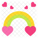 Regenbogen Liebe Natur Symbol