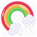 Fantasie Regenbogen Regenbogenbogen Symbol