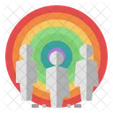 Regenbogen Pride Tag Pride Monat Symbol