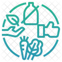 Regenerativ organisch  Symbol
