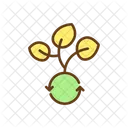 Plant Climate Regenerative Icon