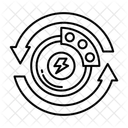 Regenerative Braking  Icon
