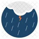 Regenfall  Symbol