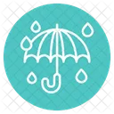 Regenschirm Schutz Regen Icon