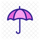 Regenschirm Pacel Schutz Symbol