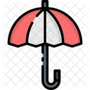 Regenschirm Schutz Regenschutz Symbol