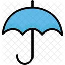 Regenschirm Baldachin Regenschutz Icon