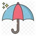 Regenschirm Regenschirm Regenschutz Symbol