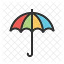 Regenschirm Regen Schutz Symbol