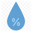 Tropfen Feuchtigkeit Wetter Symbol