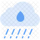 Regenwolke  Symbol