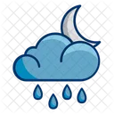 Regenwolke  Symbol