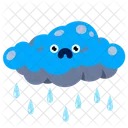 Regenwolke  Symbol