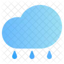 Regenwolke  Symbol