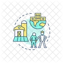 Cost Of Living Economic Inequality Inflation Rate Icon