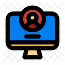 Monitor Account Simple Icon