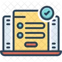 Registered Browser Webpage Icon