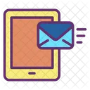 Tab E Mail M Tab E Mail Mail Senden Symbol