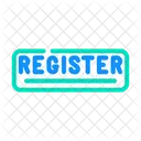 Registration Form Web Icon