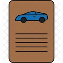 Registration Certificate Icon Icon