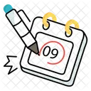 Deadline Registration Business Icon