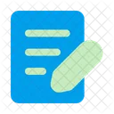 Registration Edit Document Icon