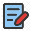 Registration Edit Document Icon