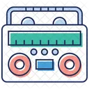 Bobina A Bobina Registratore Registratore A Cassette Icon