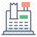 Registrierkasse Kassenautomat Abrechnungsautomat Icon