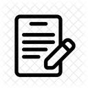 Daten Formular Registrierung Symbol