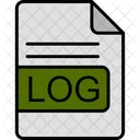 Log Arquivo Formato Ícone