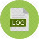 Log Arquivo Formato Ícone