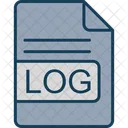 Log Arquivo Formato Ícone