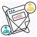 Registro Corporativo Cracha Ícone