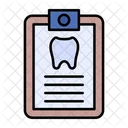 Registro dental  Icono