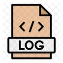 Logs Arquivo De Log SEO E Web Ícone