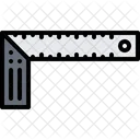 Esquina Regla Herramienta Icon