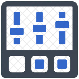Réglage de l'égaliseur  Icône
