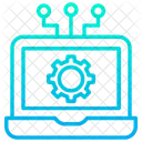 Configuration Controle Ordinateur Portable Icône