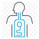 Icono De Monitorizacion De Organos Escaneo Interno Icono De Organo Vital Icono