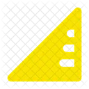 Triangle de règle  Icône