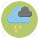 Regen Wolken Prognose Symbol