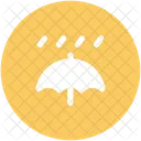 Regen Baldachin Regenschirm Symbol