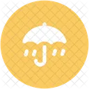 Regen Baldachin Regenschirm Symbol