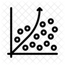 Regression analysis  Icon