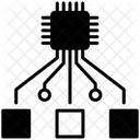 Clustering Donnees Groupe Icône
